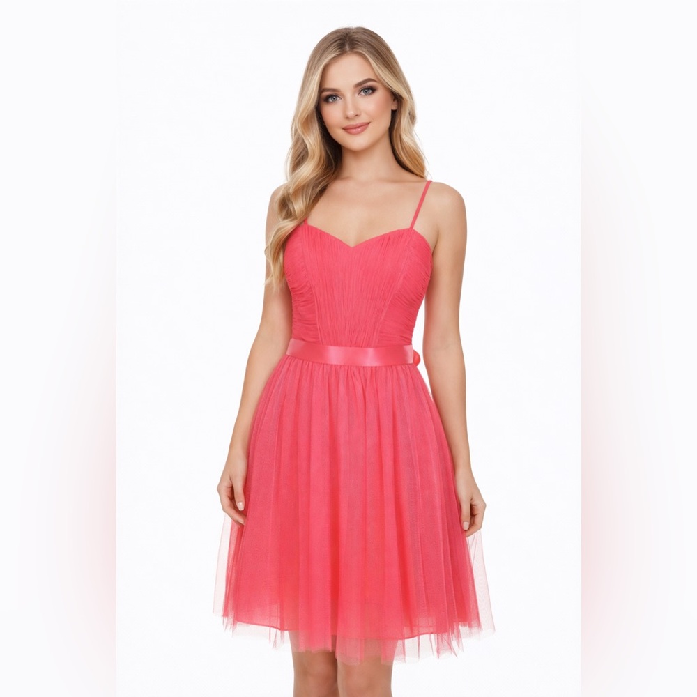 WTOO by Watters‎ Pink Tulle Dress Size 12 NWT